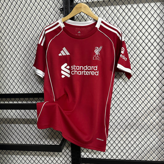 Liverpool Home Kit 2024/25 – Classic Red Edition