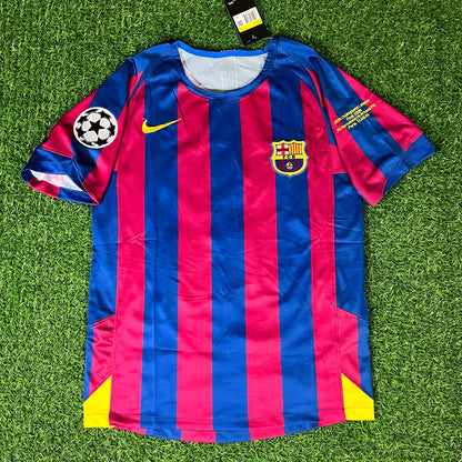 Ronaldinho Retro Jersey – FC Barcelona 2006 | Short Sleeve Edition