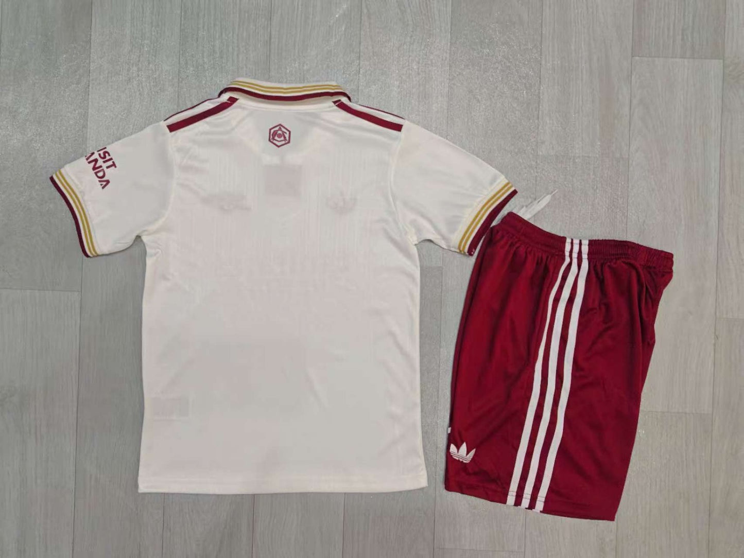 Arsenal Kids Retro Away Kit 2024/25 – Classic White Edition