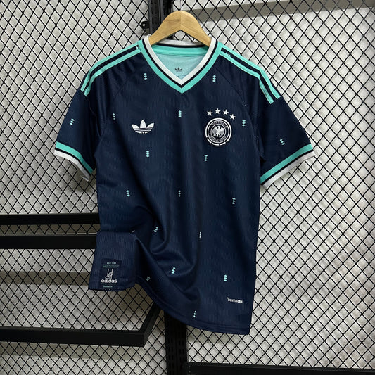 Germany Retro Navy Jersey – Four-Star Heritage Edition