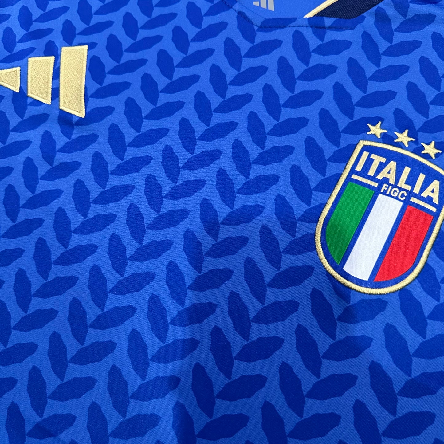 Italy 2023/24 Home Jersey – Blue & Gold Edition