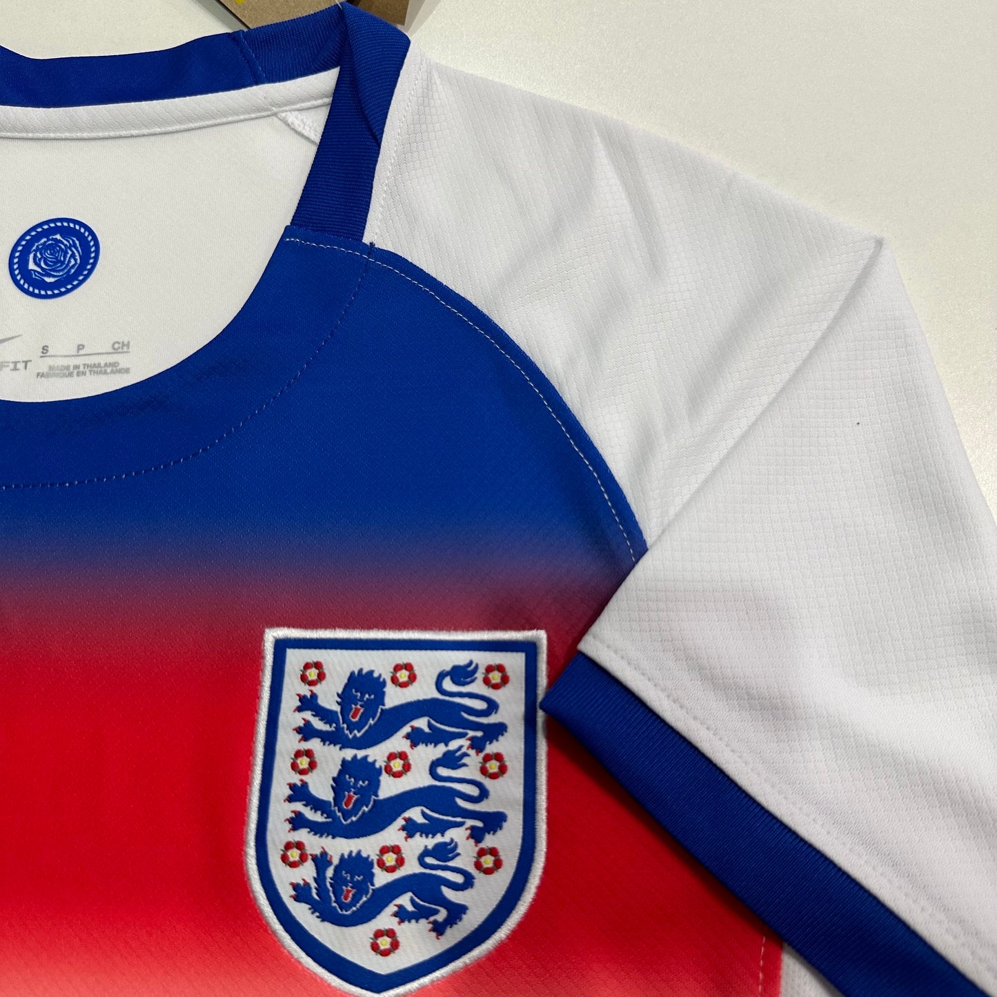England 2024 Home Jersey – Red Fade Edition