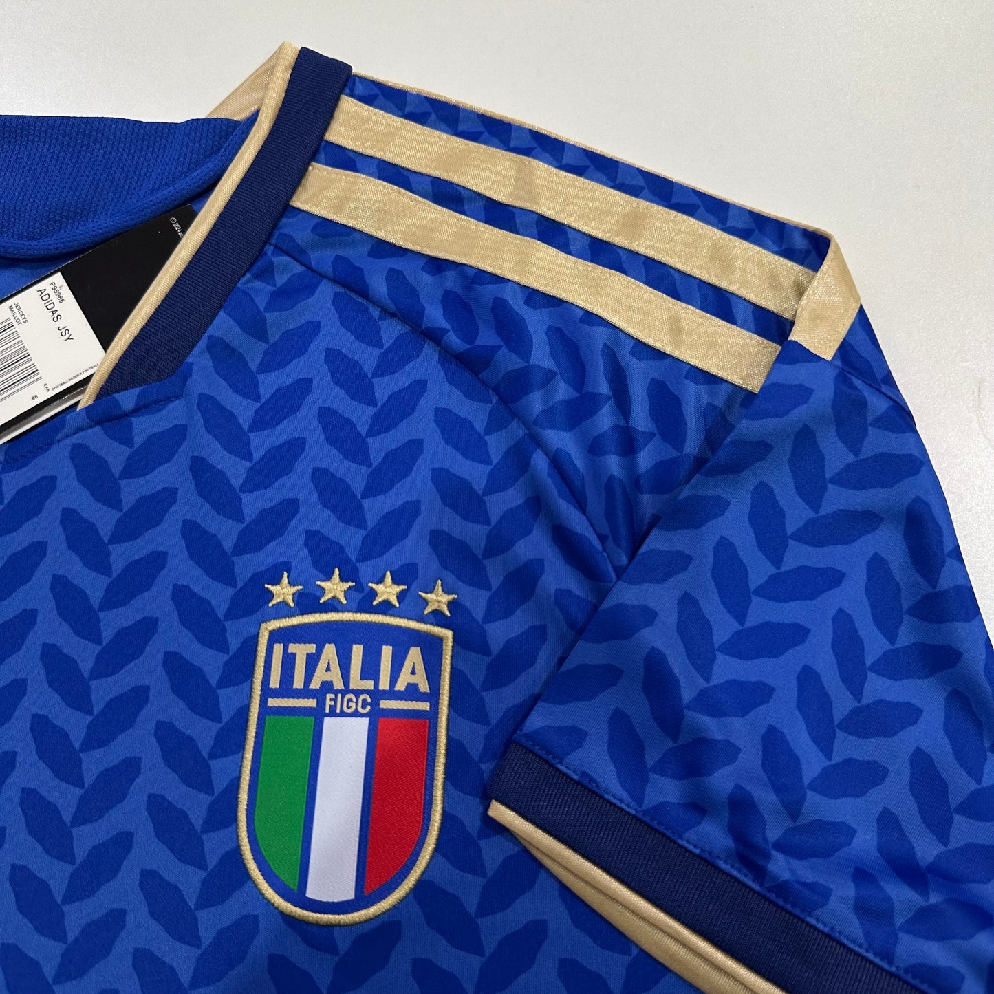 Italy 2023/24 Home Jersey – Blue & Gold Edition