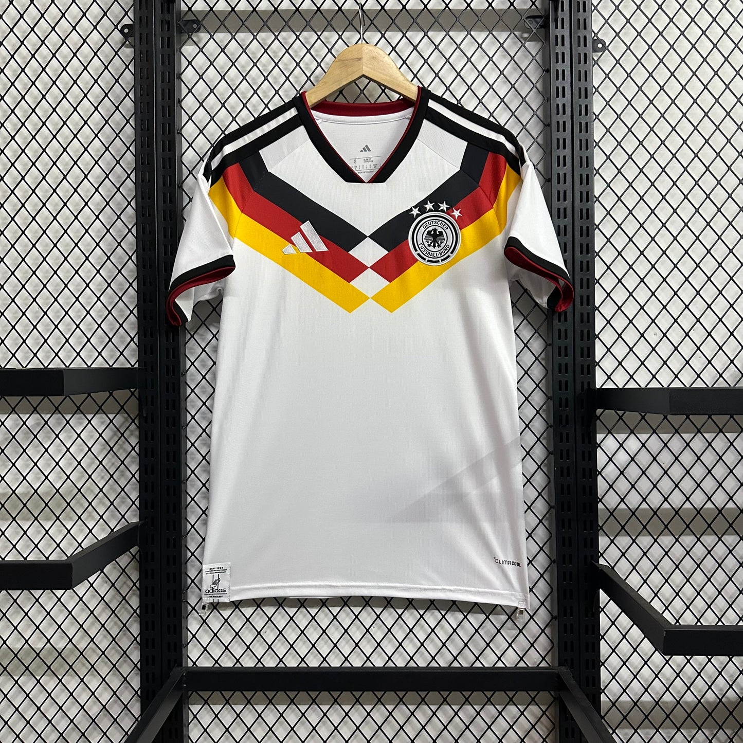Germany Retro 2024 Home Jersey – Classic Diamond Edition
