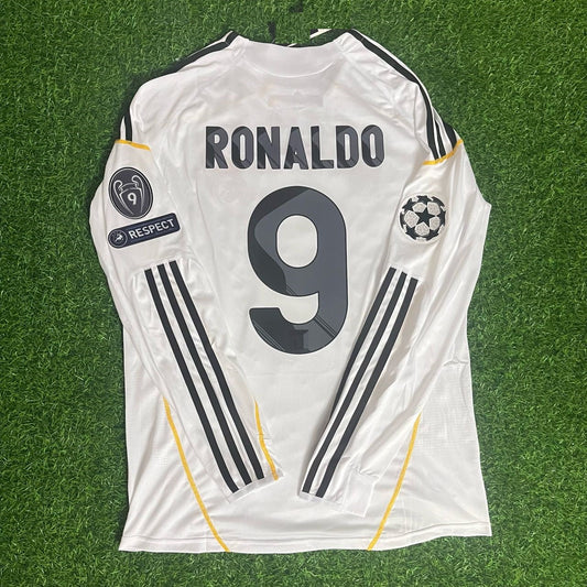 Cristiano Ronaldo #9 Football Jersey – Real Madrid Debut 2009