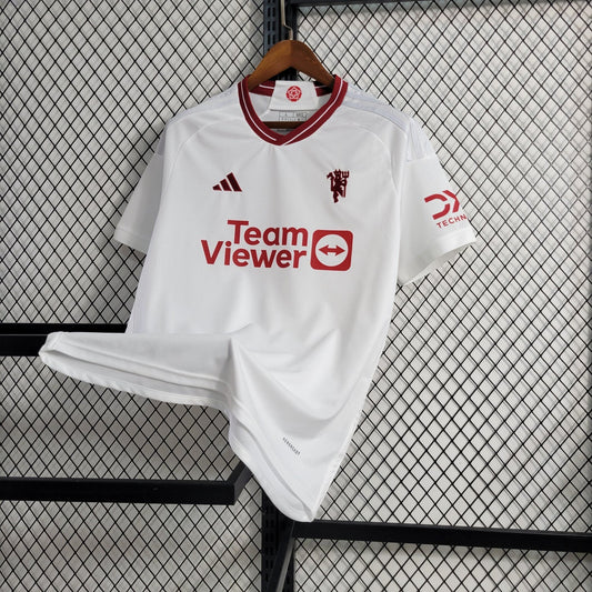 Manchester United 2024/25 Away Jersey – White Heritage Edition