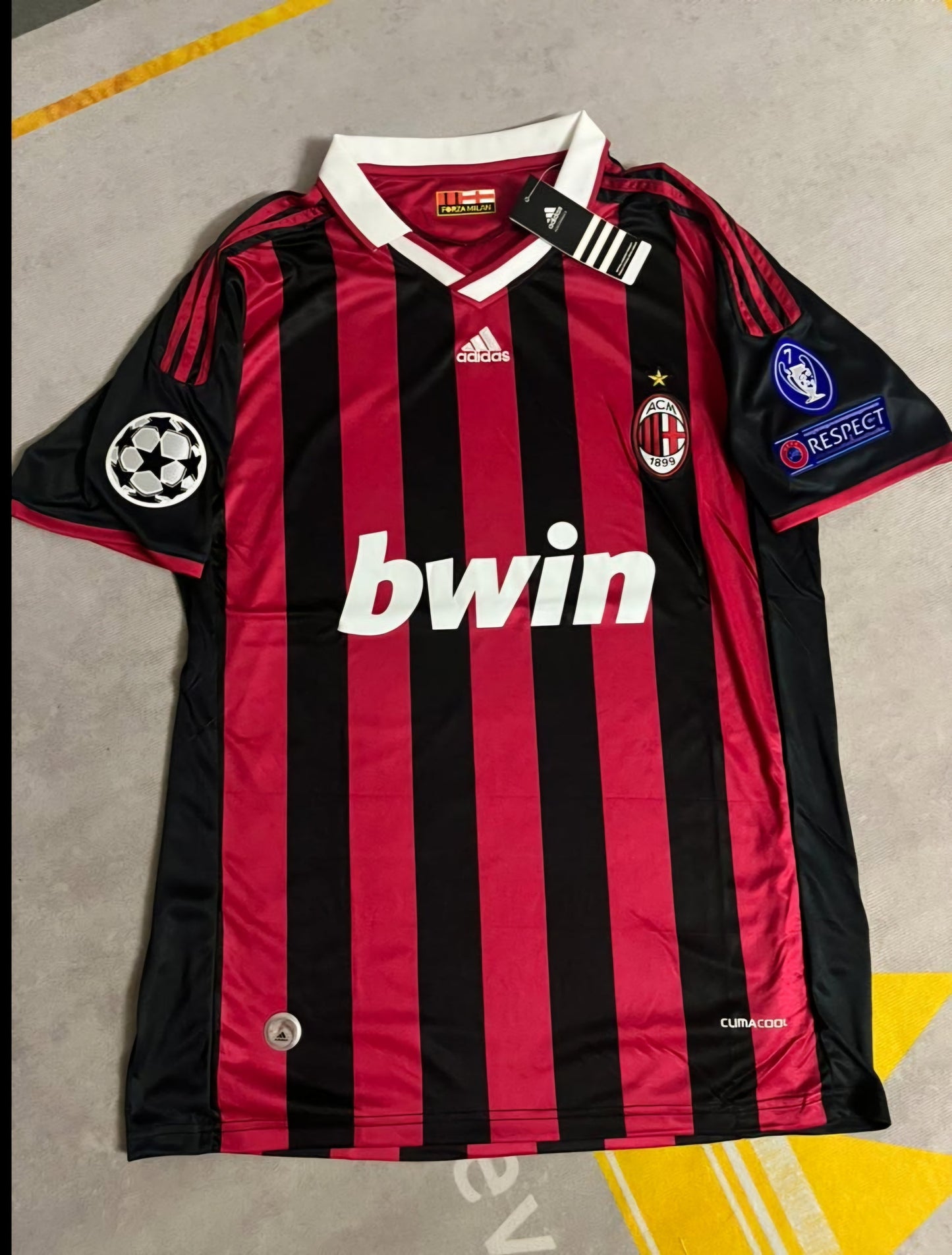 Ronaldinho AC Milan Retro Football Jersey
